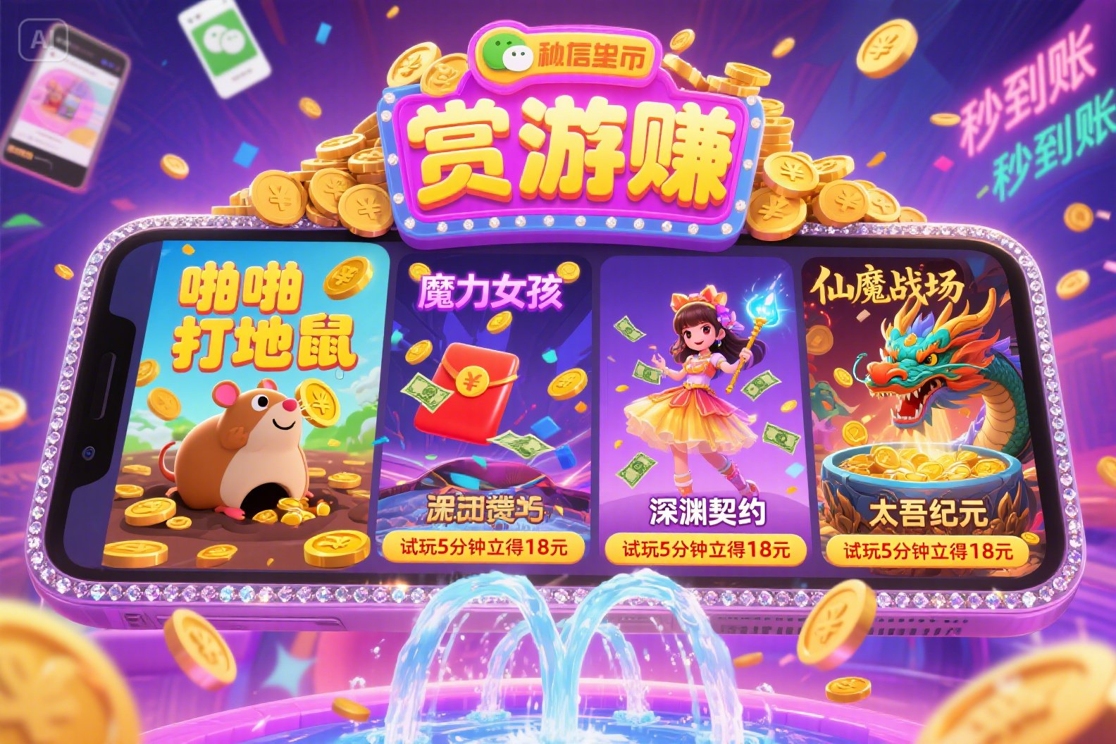 赚钱游戏平台微信提现(赚钱游戏提现无门槛提现到微信)